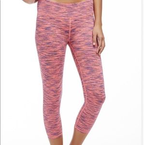 Fabletics Salar Capri leggings Size Small multi color stripe